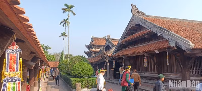 Lễ hội chùa Keo mùa xuân ở Thái Bình diễn ra trong 4 ngày.