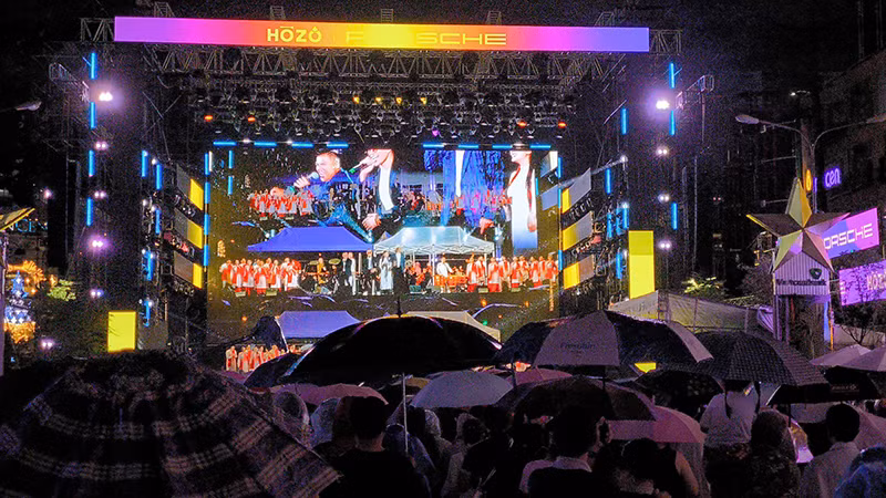 Liên hoan âm nhạc Quốc tế "Hò Dô" 2024 có sự tham gia của nhiều nghệ sĩ quốc tế và trong nước. (Ảnh: QUỐC THANH)