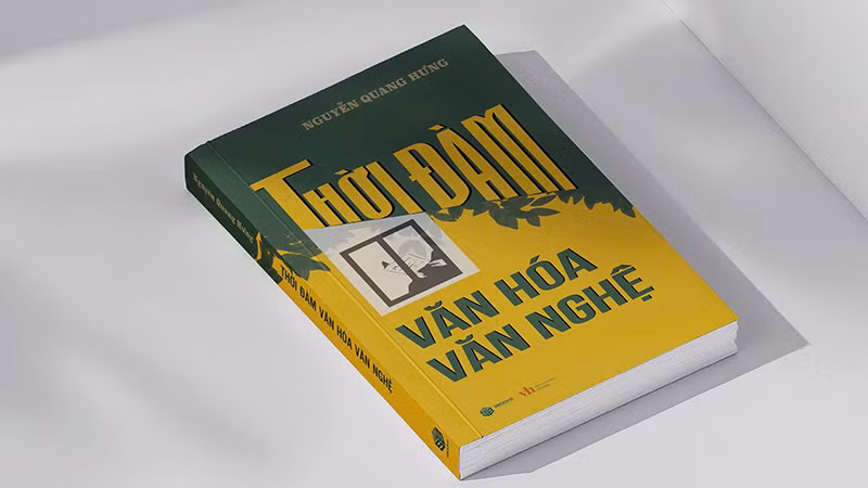 Bìa tác phẩm "Thời đàm văn hóa văn nghệ" của nhà thơ, nhà báo Nguyễn Quang Hưng. Bìa tác phẩm "Thời đàm văn hóa văn nghệ" của nhà thơ, nhà báo Nguyễn Quang Hưng.