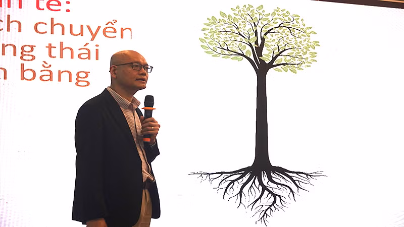 Giáo sư, Tiến sĩ Trần Ngọc Anh trình bày tham luận tại hội thảo. Giáo sư, Tiến sĩ Trần Ngọc Anh trình bày tham luận tại hội thảo.