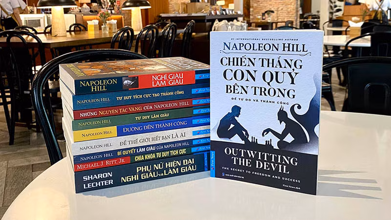 Những tác phẩm của Napoleon Hill đã xuất bản ở Việt Nam.