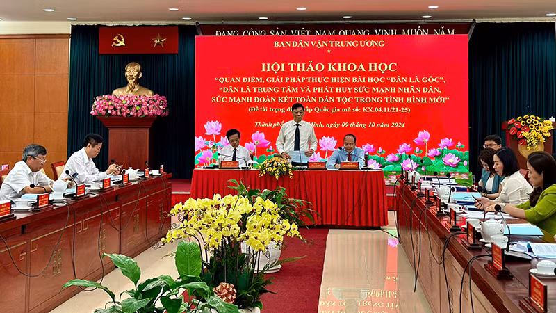 Quang cảnh hội thảo.