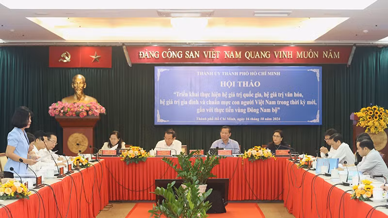 Quang cảnh hội thảo.