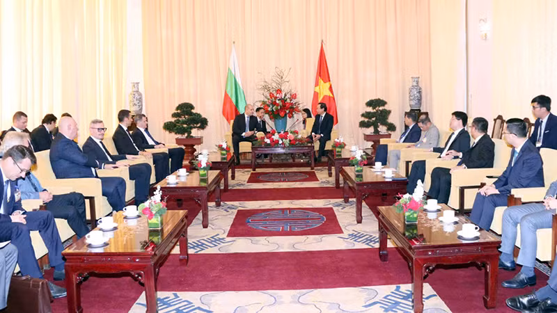 Quang cảnh buổi hội kiến. (Ảnh: CTV)