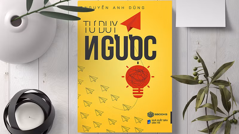 Bìa cuốn Tư duy ngược. Bìa cuốn Tư duy ngược.