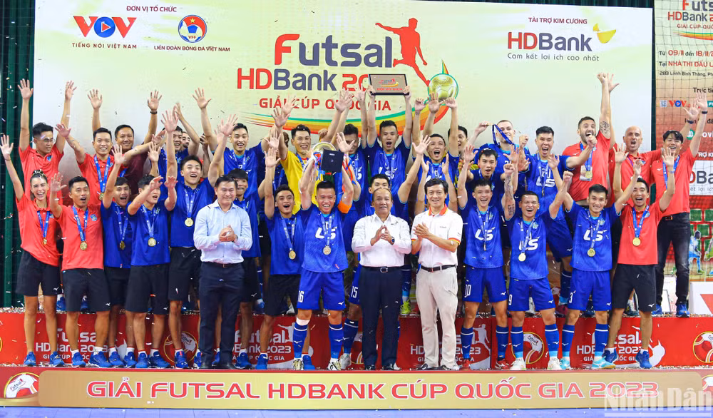 Thái Sơn Nam vô địch Giải futsal HDBank Cúp Quốc gia 2023