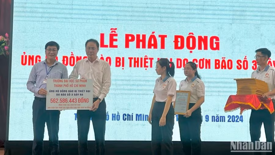 Các doanh nghiệp, đơn vị ủng hộ tại chương trình.