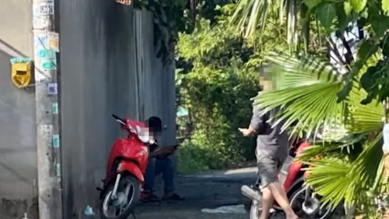 Khu vực xảy ra vụ việc. (Ảnh: CTV)