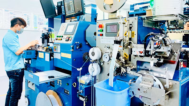 Sản xuất trong doanh nghiệp FDI tại Khu công nghiệp Vsip Hải Phòng.