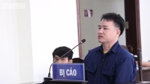 Bị cáo Lê Trọng Điều tại tòa. Bị cáo Lê Trọng Điều tại tòa.