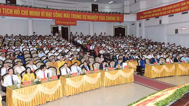 Các đại biểu dự Đại hội.