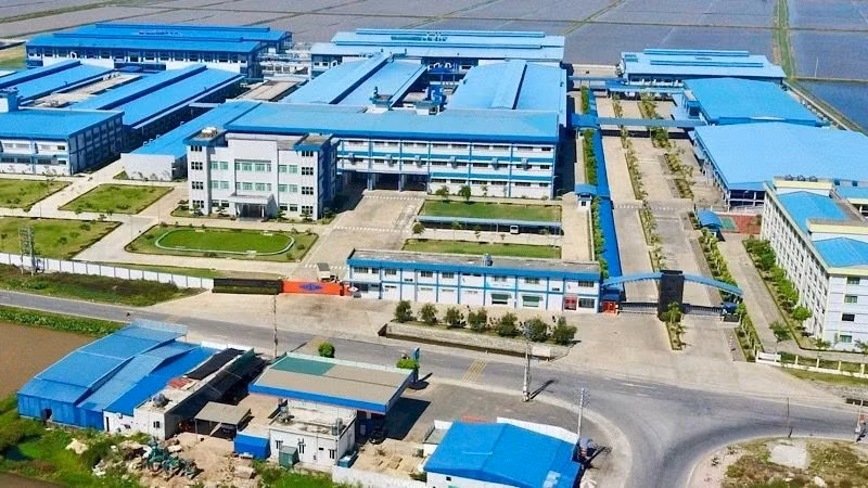 Khu Công nghiệp Mỹ Thuận (Nam Định) thu hút được nhiều dự án đầu tư FDI.