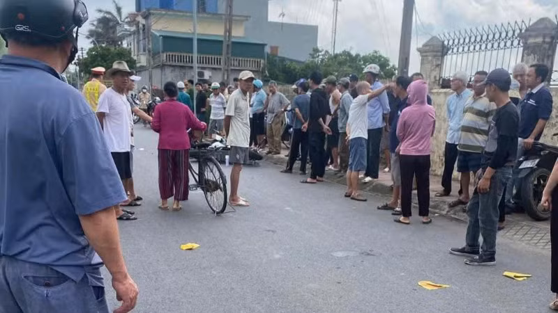 Người dân bàng hoàng về vụ việc.