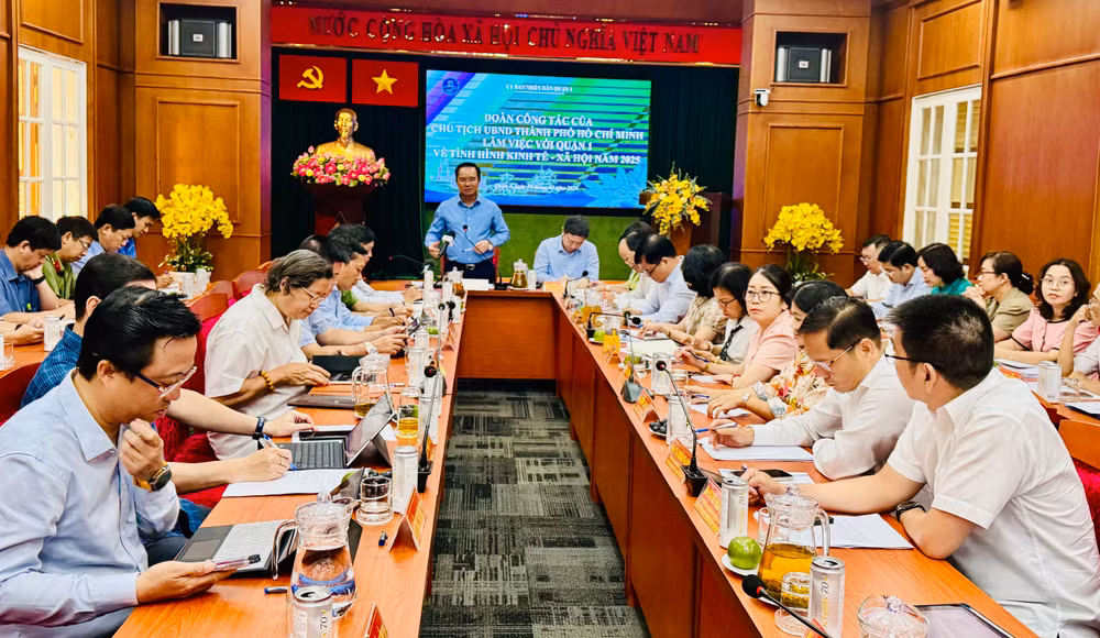 Quận 1 đã kiến nghị với lãnh đạo Thành phố một số vướng mắc trên địa bàn cần tháo gỡ