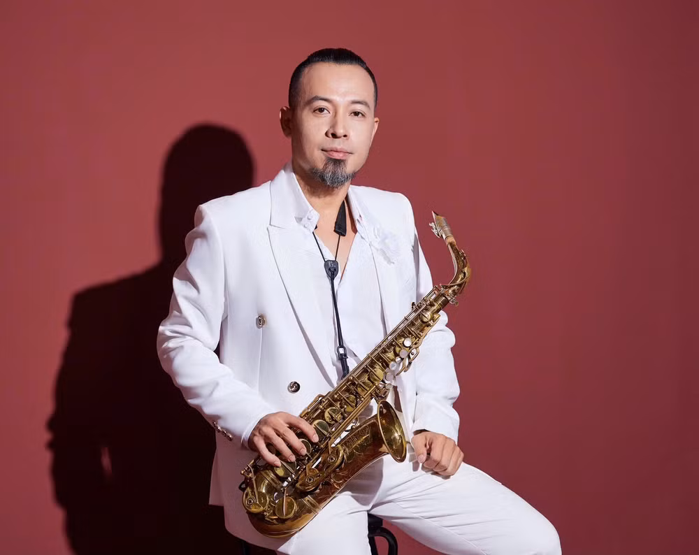 Nghệ sĩ saxophone Lê Duy Mạnh.
