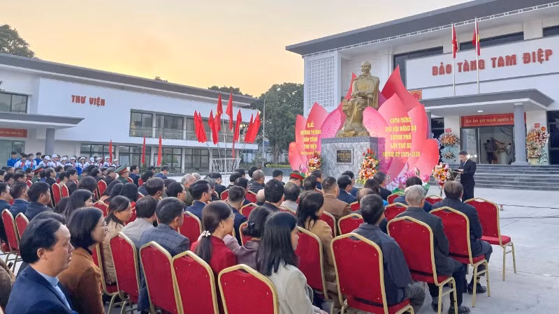Công trình tổ hợp Bảo tàng-Thư viện thành phố Tam Điệp mang đậm ý nghĩa giáo dục và nhân văn sâu sắc.