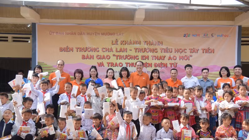 Lễ khánh thành điểm trường Chà Lan 