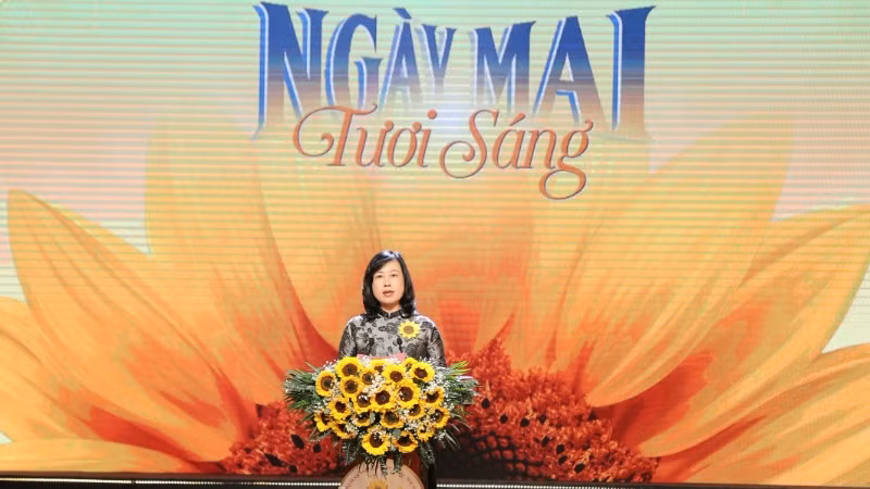 Bộ trưởng Y tế Đào Hồng Lan Phát biểu tại chương trình. Bộ trưởng Y tế Đào Hồng Lan Phát biểu tại chương trình.