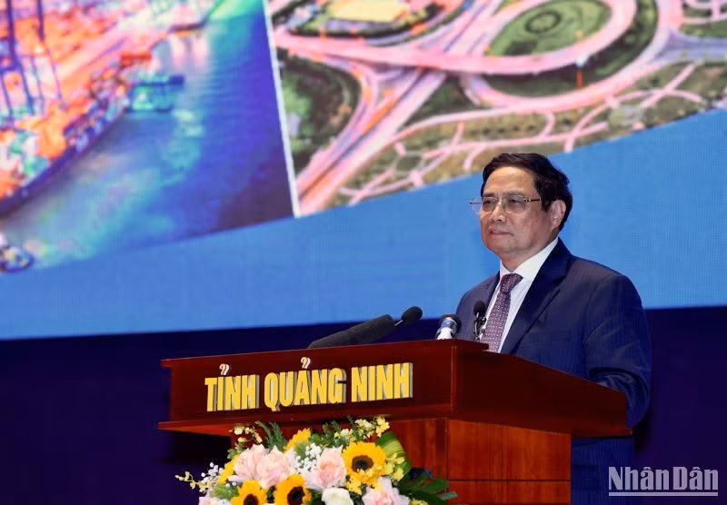 Thủ tướng Phạm Minh Chính phát biểu chỉ đạo Hội nghị.