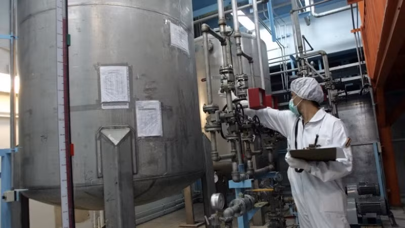 Cơ sở làm dầu uranium ở Iran. (Nguồn: TTXVN)
