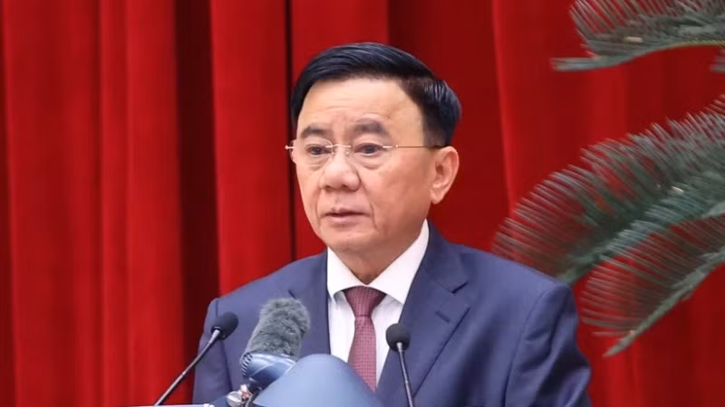 Đồng chí Trần Cẩm Tú, Ủy viên Bộ Chính trị, Thường trực Ban Bí thư, Chủ nhiệm Ủy ban Kiểm tra Trung ương. (Ảnh: Văn Điệp/TTXVN)