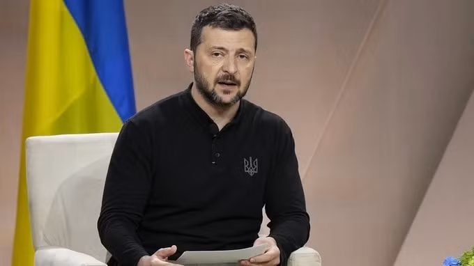 Tổng thống Ukraine Volodymyr Zelensky. (Ảnh: THX)