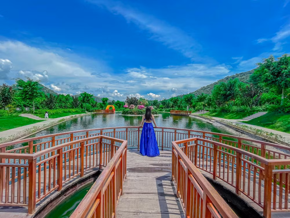 Không gian du lịch xanh ấn tượng. Không gian du lịch xanh ấn tượng.