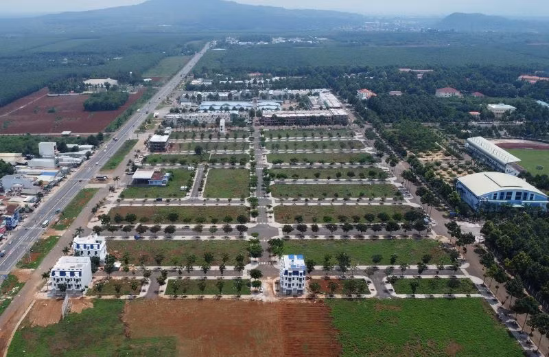 Một góc Dự án khu dân cư A1-C1.