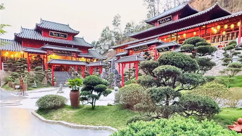 Chùa Cây Thị ở thời điểm hiện tại dưới bàn tay phục dựng đầy tâm huyết của Đại đức Thích Huệ Hạnh, Ủy viên Thường trực Phân ban chuyên nghiệp Phật tử Trung ương.