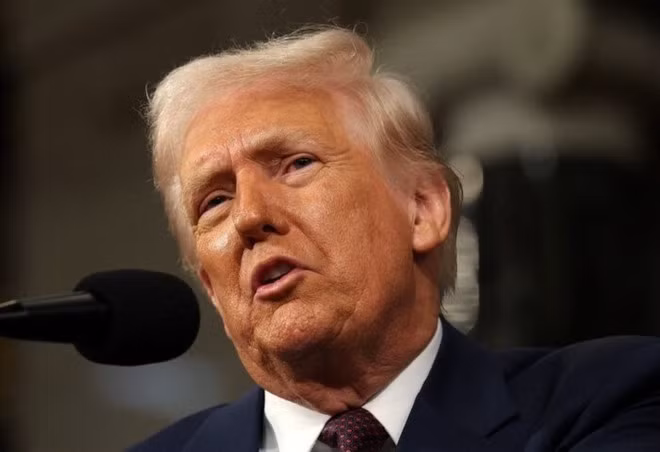 Tổng thống Mỹ Donald Trump. (Ảnh: IRNA/TTXVN) Tổng thống Mỹ Donald Trump. (Ảnh: IRNA/TTXVN)