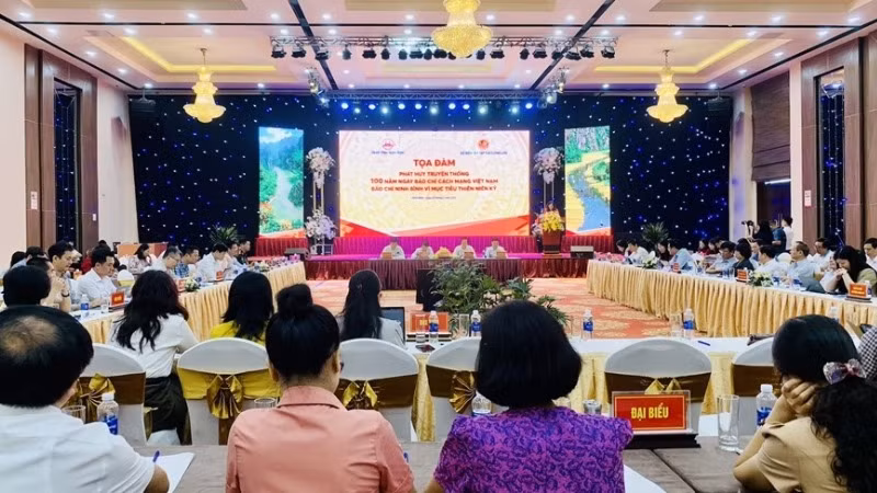 Quang cảnh Tọa đàm. (Ảnh: ANH QUANG)