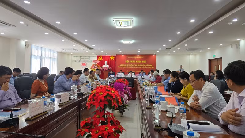 Quang cảnh hội thảo.