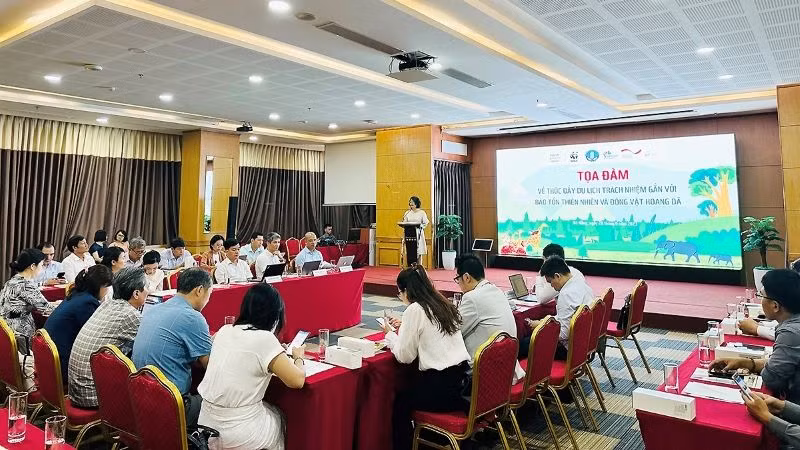 Toàn cảnh tọa đàm. (Ảnh: Tổng cục Du lịch) 