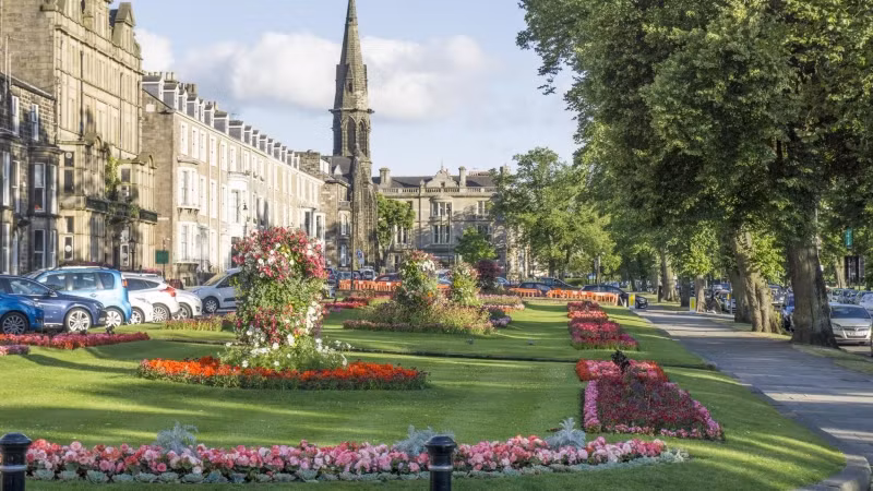 Thị trấn Harrogate cổ kính. (Ảnh: GettyImage) Thị trấn Harrogate cổ kính. (Ảnh: GettyImage)