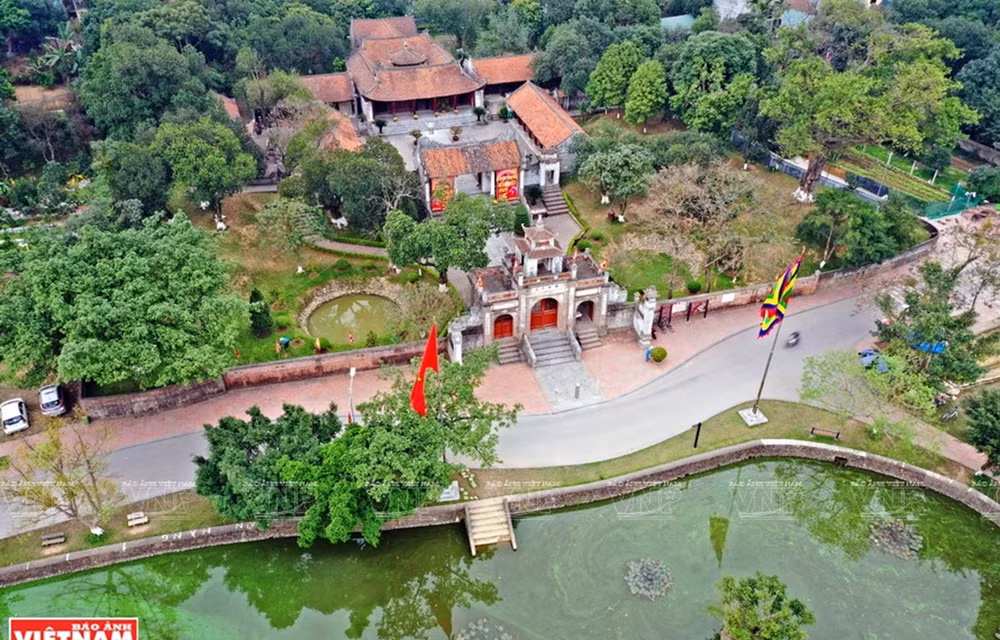 Khu di tích Cổ Loa. (Ảnh: TTXVN)