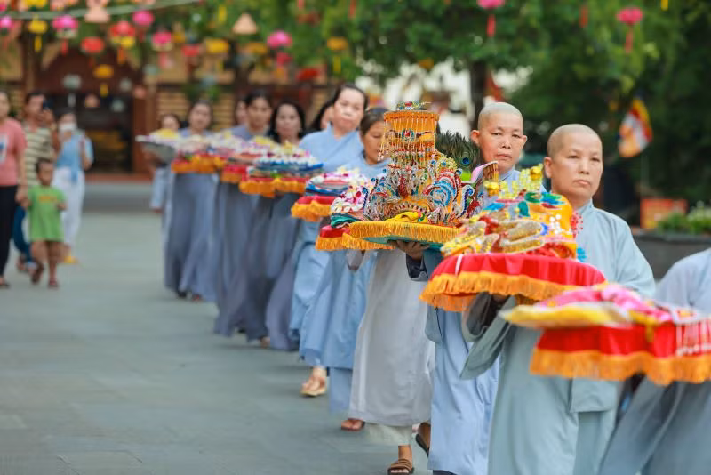 Lễ hội Vía Bà (Ảnh: Ngô Trần Hải An)