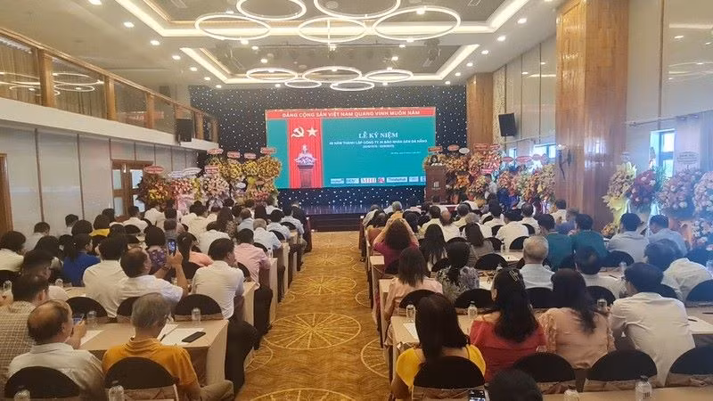 Quang cảnh lễ kỷ niệm.