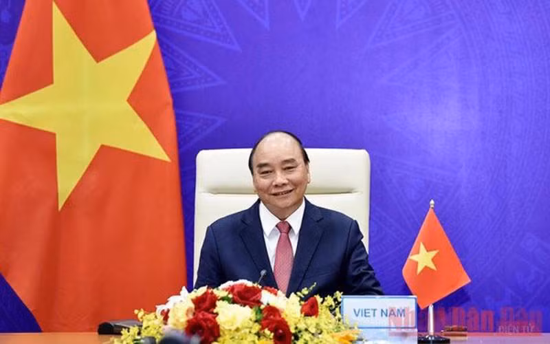 Chủ tịch nước Nguyễn Xuân Phúc.