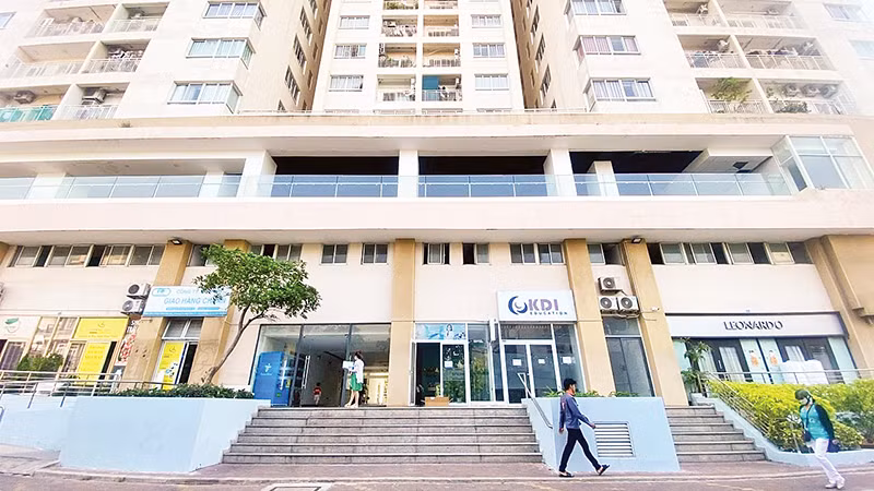 Chung cư Phú Mỹ, phường Tân Kiểng, Quận 7. (Ảnh TÙNG QUANG)