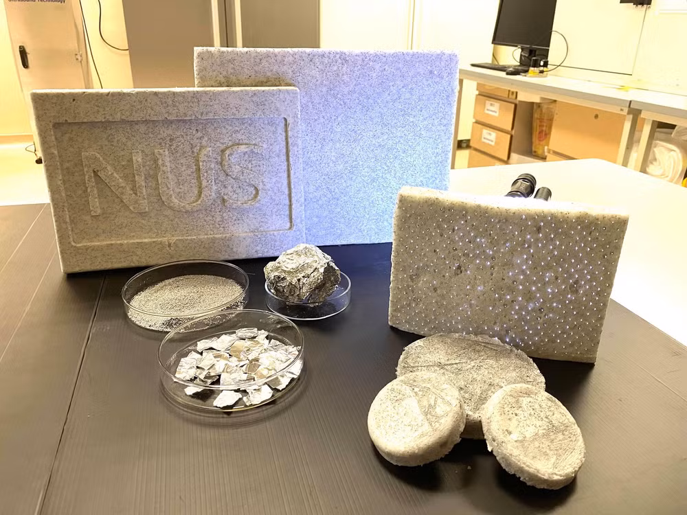 Nhóm nhà khoa học Việt tại Singapore biến chất thải kim loại thành aerogel -0