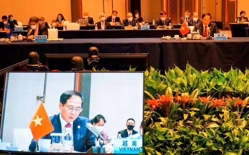 Việt Nam tích cực thúc đẩy quan hệ ASEAN – Trung Quốc và đóng góp hiệu quả cho hợp tác Mê Công - Lan Thương -0