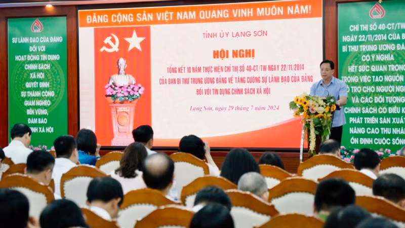 Tỉnh ủy Lạng Sơn tổng kết 10 năm thực hiện Chỉ thị số 40-CT/TW của Ban Bí thư.