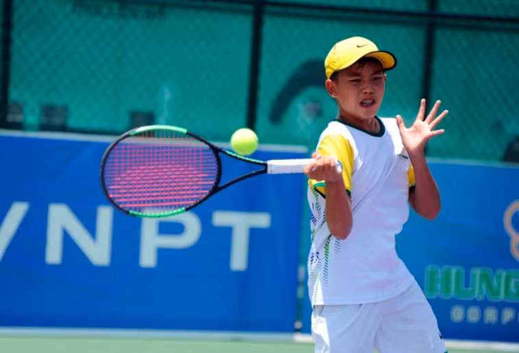 Giải quần vợt vô địch U14 ITF châu Á quy tụ nhiều tay vợt trẻ hàng đầu khu vực. (Ảnh: NLĐ)