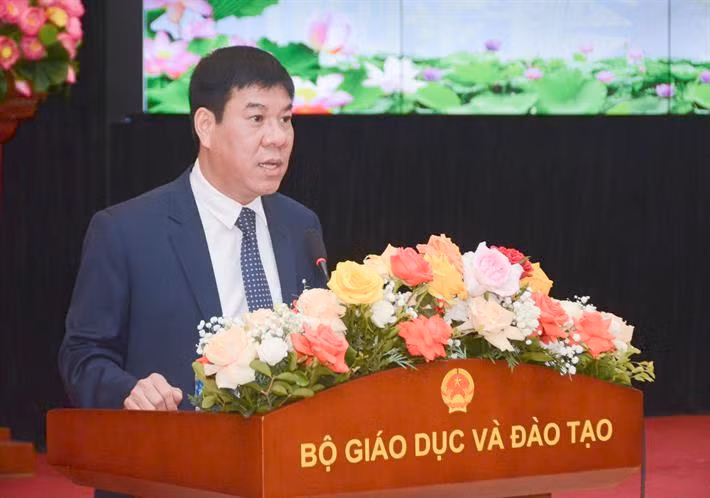 Cục trưởng Cục Quản lý chất lượng, Bộ Giáo dục và Đào tạo Huỳnh Văn Chương (Ảnh: Bộ Giáo dục và Đào tạo)