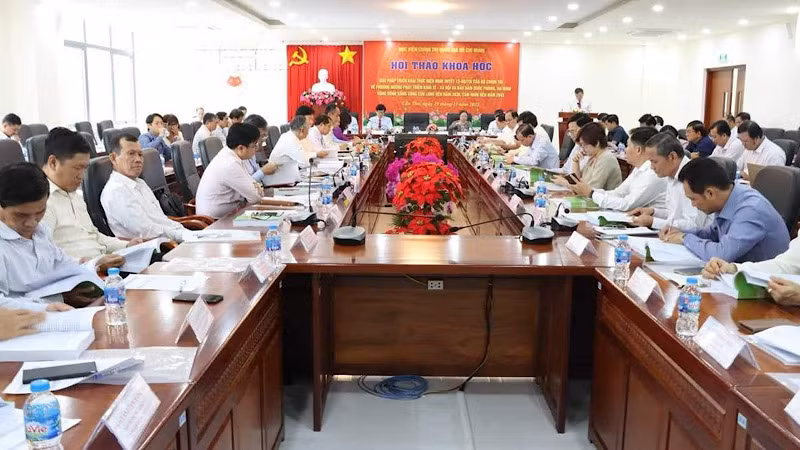 Quang cảnh hội thảo