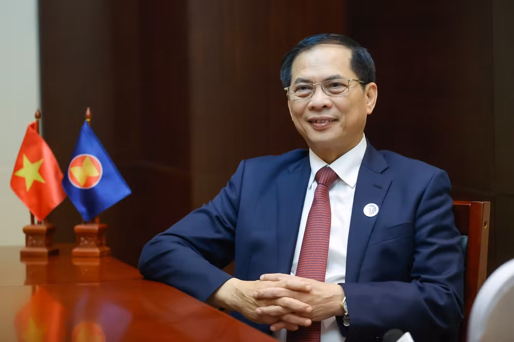 Phó Thủ tướng, Bộ trưởng Ngoại giao Bùi Thanh Sơn. (Ảnh: Bộ Ngoại giao Việt Nam)