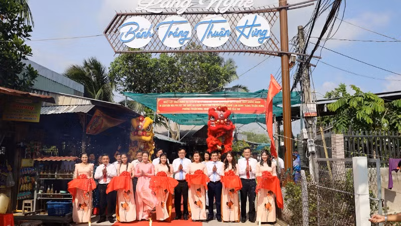 Quang cảnh buổi lễ.
