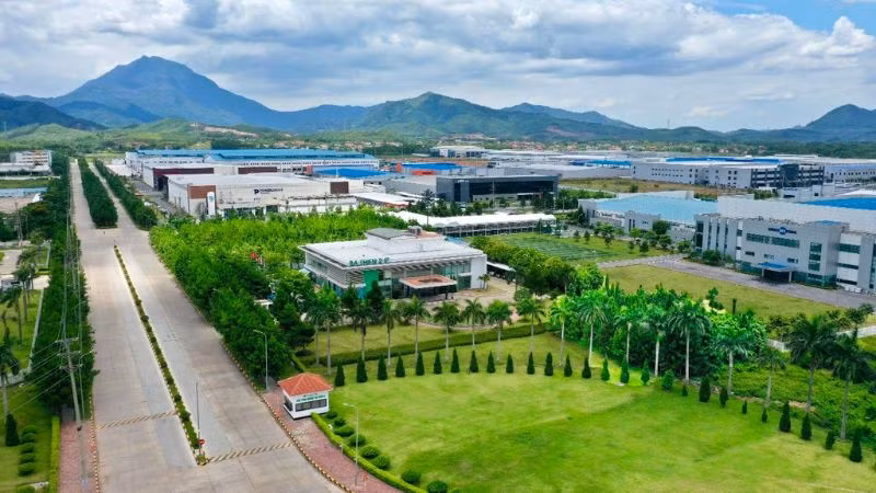 Khu công nghiệp Bá Thiện 2 thu hút nhiều nhà đầu tư lớn.