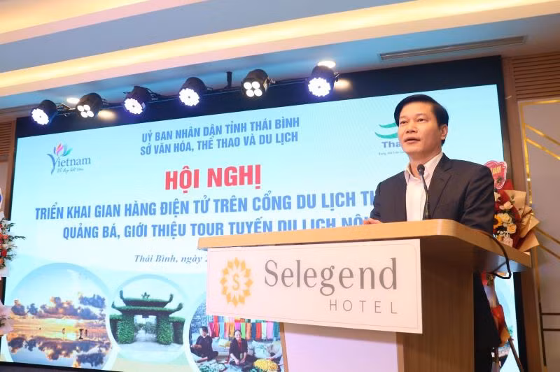 Việc khai trương các gian hàng điện tử trên Cổng thông tin Du lịch Thái Bình là bước tiến mới của địa phương để tiếp cận gần hơn với khách du lịch gần xa.