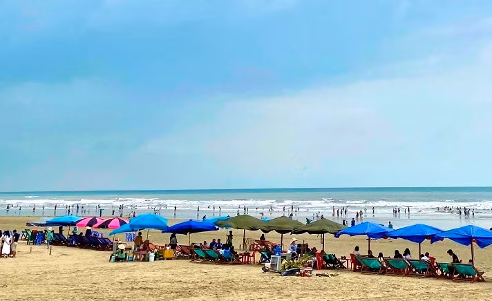 Bãi biển Hải Hòa, thị xã Nghi Sơn, tỉnh Thanh Hóa.